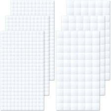 6 Sheets Foam Adhesive Squares, 990pcs Total Double Sided Self Adhesive Dots