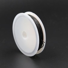 Black Elastic Stretchy Beading Thread Cord Bracelet String Jewelry Making 0.8mm