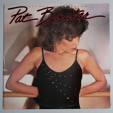 PAT BENATAR - Crimes of Passion - Vinyl Crysalis  Records LP - 1980