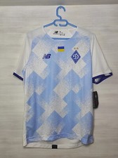 FC DYNAMO KIEV DINAMO KYIV 2021-22 HOME SHIRT NEW BALANCE SOCCER TAGS SIZE M