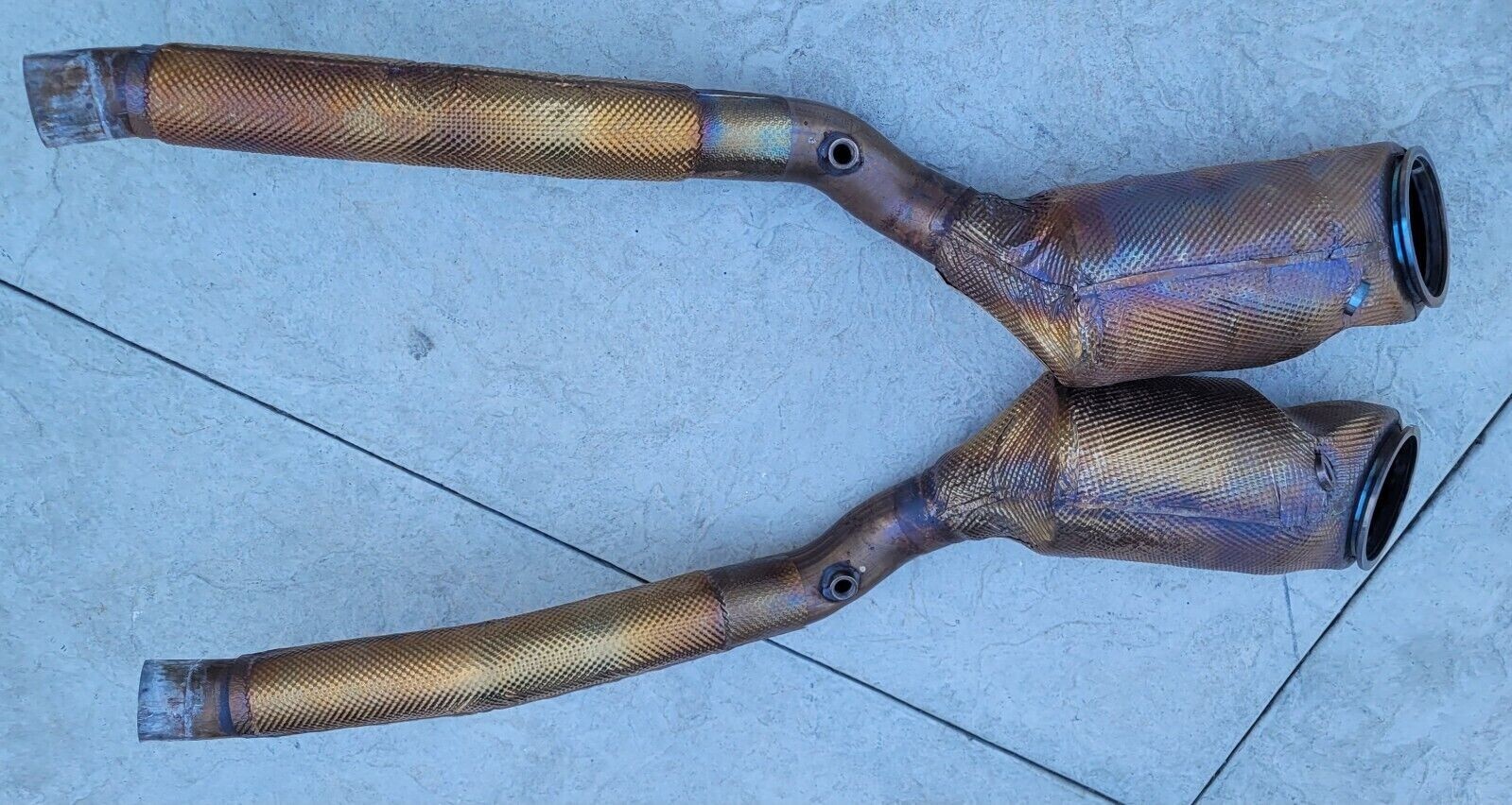 Ferrari 812 F12 Exhaust Muffler 275462 275463 LEFT RIGHT OEM