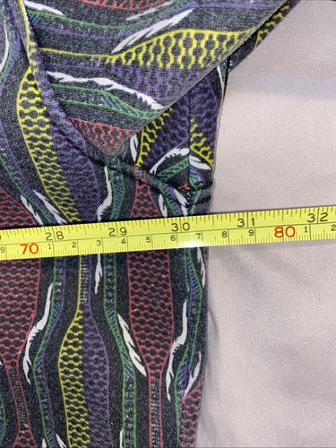 Coogi Hoodie Mens 2XL Streetwear Urban Abstract Hip Hop Full Zip Up Jacket - 第 6/12 張圖片