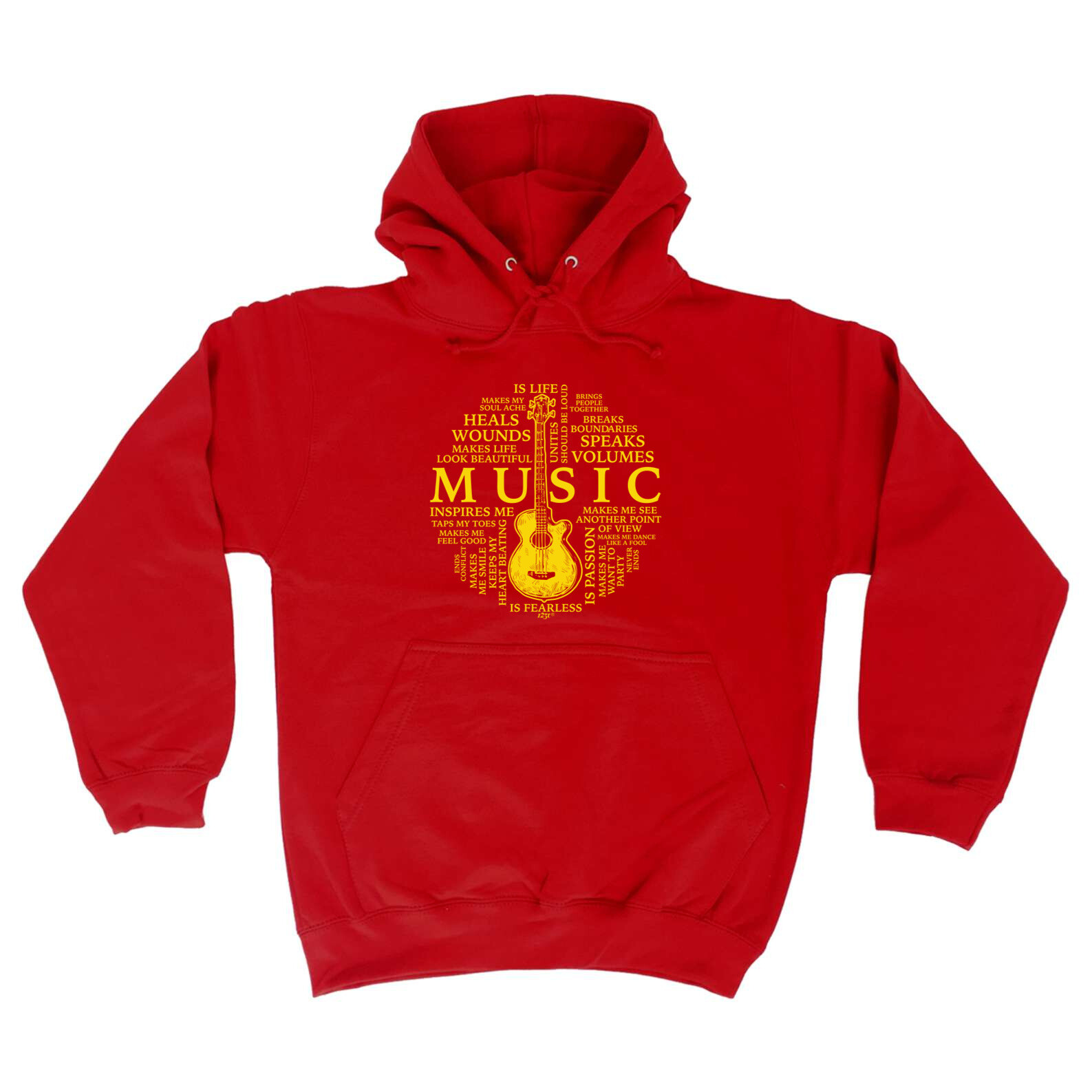 Funny Music Meaning Novelty Hoodie for Men & Women - Great Gift Idea  