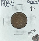 1908-S INDIAN HEAD CENT ~ VF ~NICE COIN~