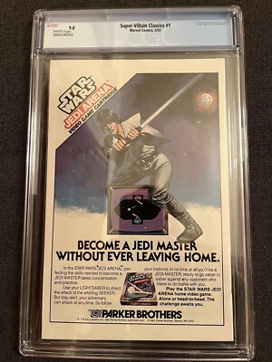 CGC 9.0 SUPER-VILLAIN CLASSICS #1 GALACTUS THE ORIGIN 1983! Lee