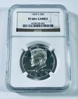 1969 S Kennedy Half Dollar 50C PF 68 Cameo NGC Certified