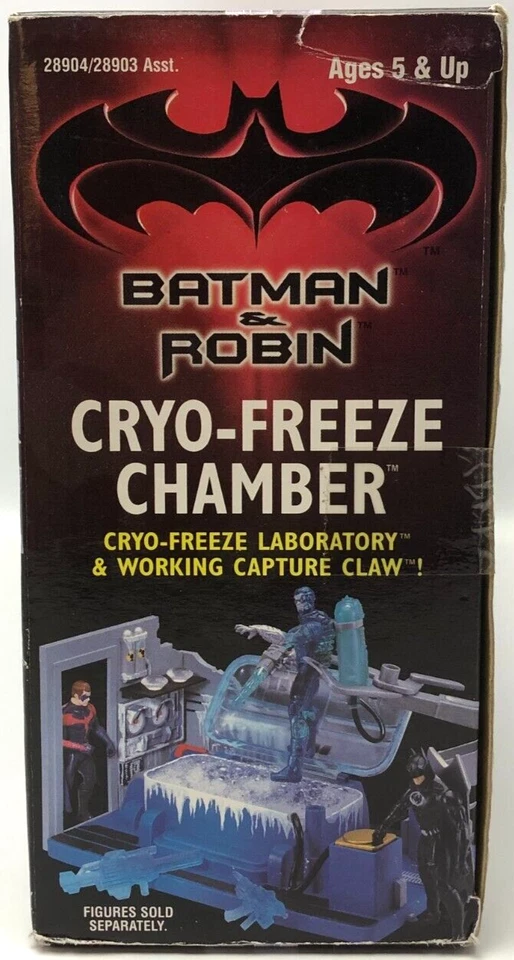 Batman & Robin Cryo-Freeze Chamber 1996 Hasbro 28904/28903 Foto 4 de 4