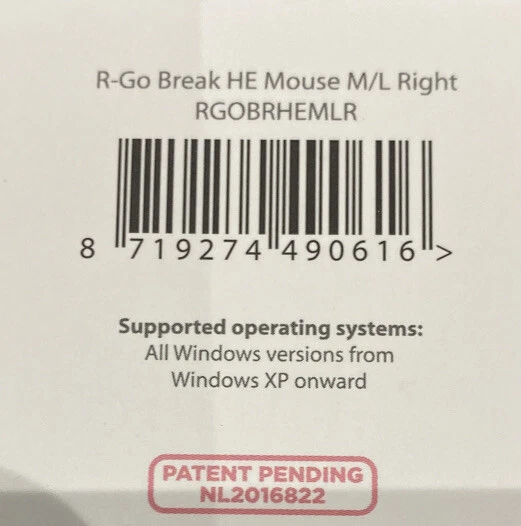 R-Go HE Break Mouse, Ergonomic mouse, Anti-RSI - Image 3 of 3