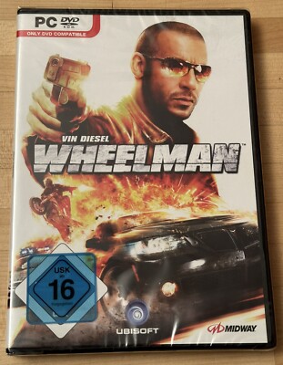 PC DVD-ROM Vin Diesel The Wheelman Neu & Sealed! PAL Windows