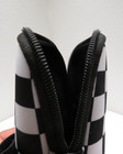 Modern Expressions Water Bottle Pouch - Checkered Black and White with Handle — photo 5