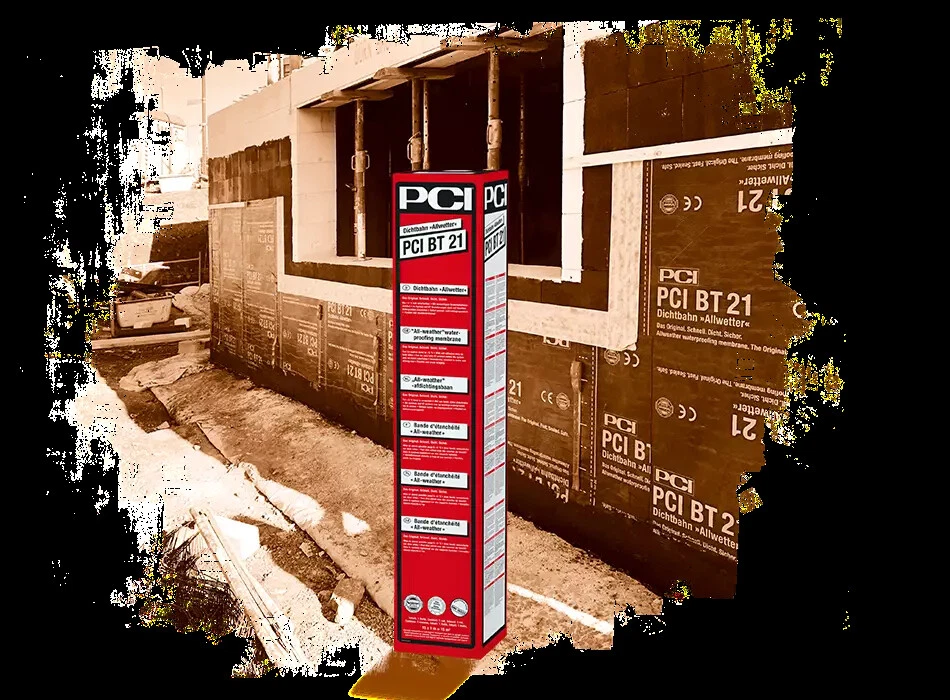 KSK Bitumen-Kaltselbstklebebahn PCI BT 21 Allwetter 5 m Dichtbahn Abdichtung - Bild 2 von 4