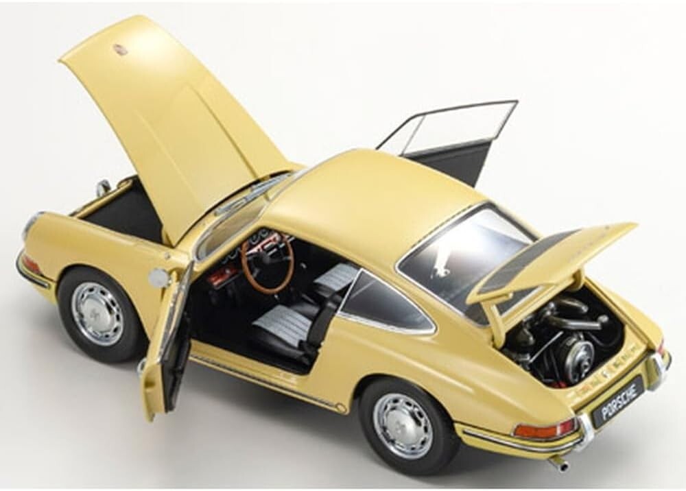 Finished Product Kyosho 1/18 Porsche 911 901 1964 Signal Champagne