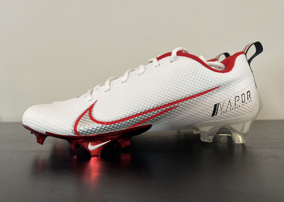 Nike Vapor Edge Speed 360 Ohio State PE White Football Nike Vapor Edge Speed 360 Ohio State PE White Football