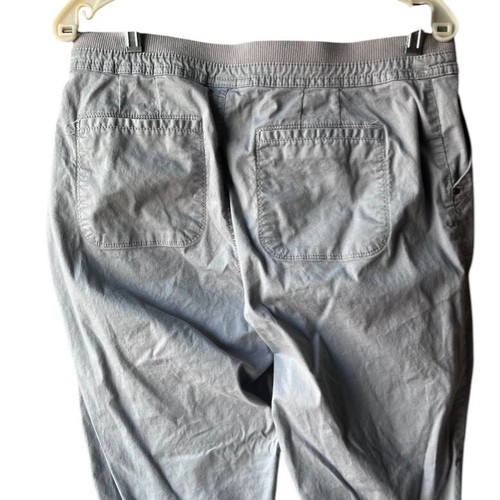 Croft & Barrow Stretch grau Hose Größe 12 Gummibund Cargo wie Taschen - Bild 5 von 8