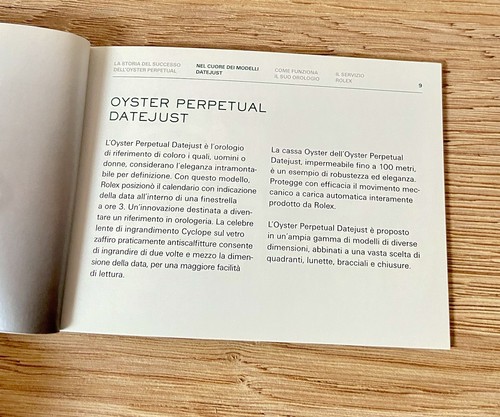 Rolex Oyster Perpetual Datejust Libretto Manuale Italiano 2014 - Imagen 4 de 5