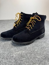 Timberland x Off White Virgil Abloh Black Vel...