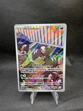 HOUNDOUR 204/197 Illustration Rare Obsidian Flames Pokemon Holo