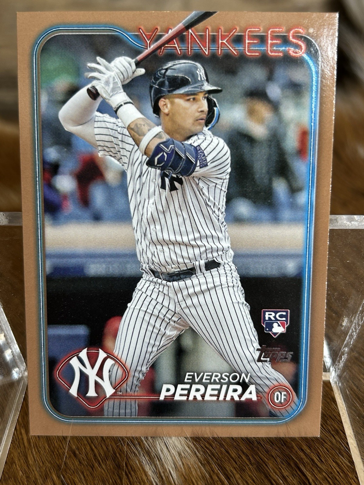 2024 Topps Series 2 - Everson Pereira #461 Gold /2024 (RC)