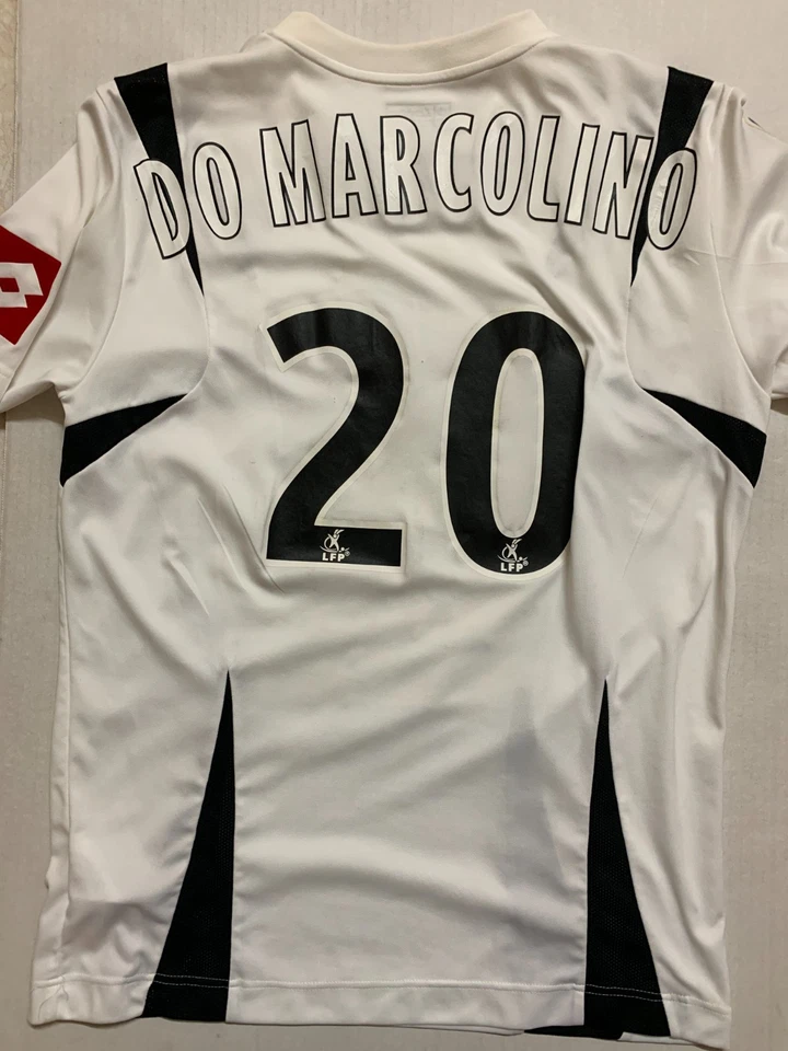 MAILLOT JOUEUR LOTTO ANGERS SCO FABRICE DO MARCOLINO SAISON 2008-2009 - Photo 2/4