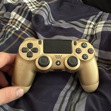 Sony DualShock 4 Gold Wireless Controller w/ ...