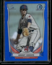 2014 Bowman Draft #CDP58 Grant Hockin Chrome Blue Refractors #/399