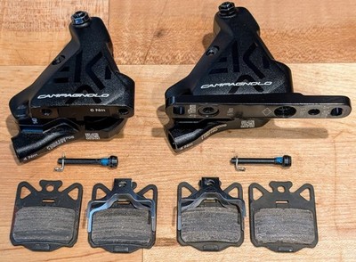 Campagnolo EKAR Flat Mount 140 Rear & 140/160 Front w/ Plate Disc Brake Caliper