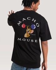 Macho Mouse Christmas Holiday Unisex T-Shirt