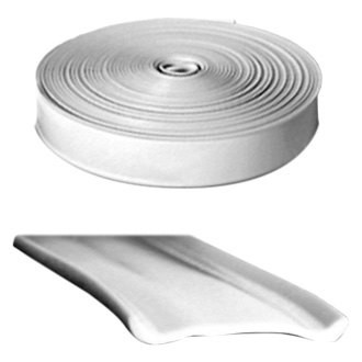 RV Designer 50' White Vinyl Narrow Trim Insert
