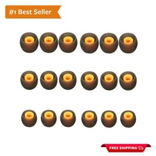 Compact Storage Silicone Earbud Tips - 9 Pairs for Enhanced Music Experience
