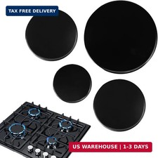 Surface Burner Cap Set Replacement for GE Gas Range/Stove/Oven (4-Pack)