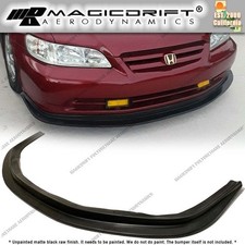 For 01-02 Honda Accord 4dr Sedan Jdm Mda Style Front Bumper Lip Spoiler Splitter For 01-02 Honda Accord 4dr Sedan Jdm Mda Style Front Bumper Lip Spoiler Splitter