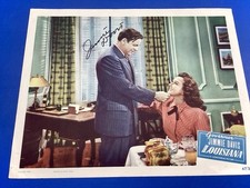 Governor Jimmie Davis: Louisiana 1947  B  lobby card Box1 Autographed