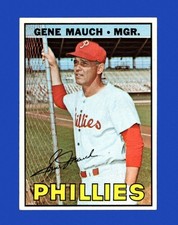 1967 Topps Set-Break #248 Gene Mauch NM-MT OR BETTER *GMCARDS*