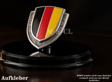 3D Deutschland Wappen KFZ Metall Aufkleber  Logo Sticker Auto Emblem Germany