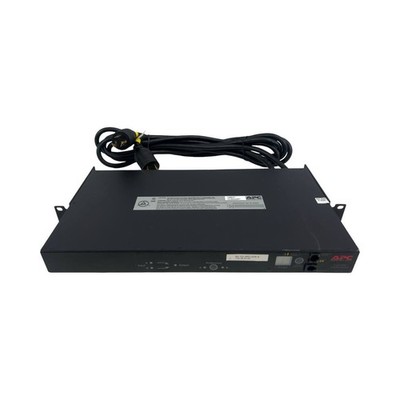 APC AP7752 Automatic Transfer Switch Rackmountable - 120V 16A 50/60Hz
