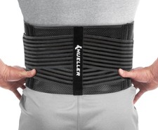 MUELLER Sports Medicine 4-in-1 Lumbar Back Brace with Hot/Cold Pack, Ideal fo...