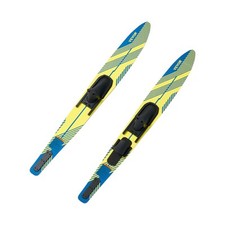 VEVOR 67-inch Water Skis Combo Adults Water Skis with X-9 Adjustable Bindings