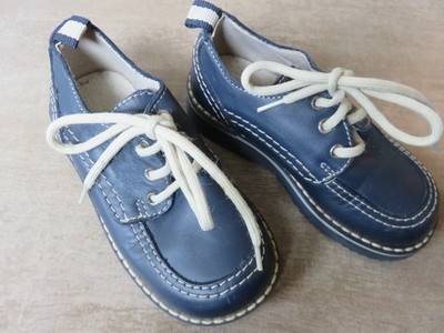 Schnürschuhe dunkelblau Gr. 25 Vera PELLE wie NEU + TOP +