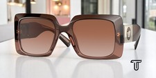 VERSACE VE4405 533213 Transp Brown Grad Brown Grad 54 mm Women's Sunglasses