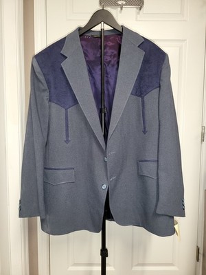 Pagano West Tailored Apparel Size 48 Lot 4710 Phoenix Western Suit Coat