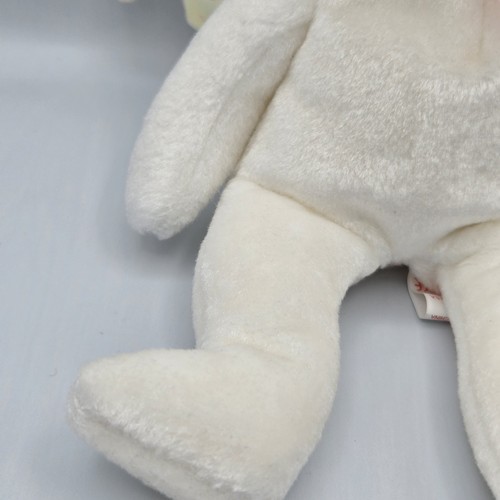 Ty Beanie Babies - Halo The Angel Bear 1998 With Tag - Picture 3 of 11