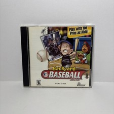 Backyard Baseball 2003 PC CD-ROM Windows Mac Video Game Vintage Complete WORKS!