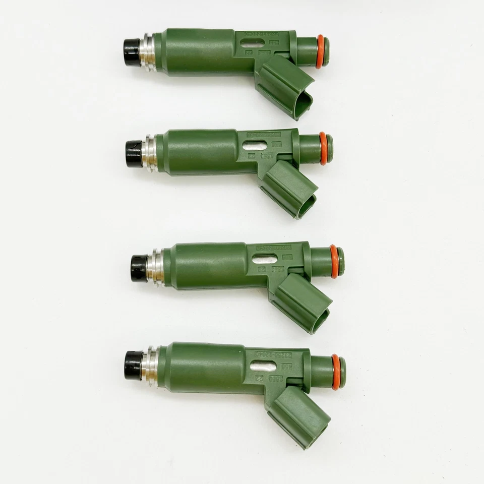 4x Inyector de combustible Denso para Toyota Corolla 2000-2006 1,8 L 232500D040 2325022040 Foto 2 de 4
