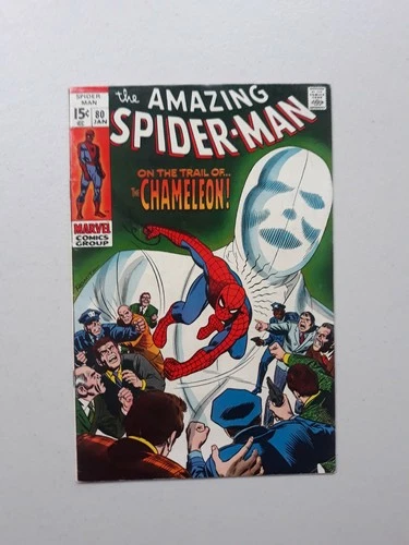 Amazing Spiderman 80 Marvel Comics 1970 Spider-man