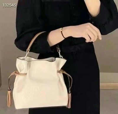 Coach Andy/Crossbody Bag CA164 Leather Ivory Shoulder Bag Women's