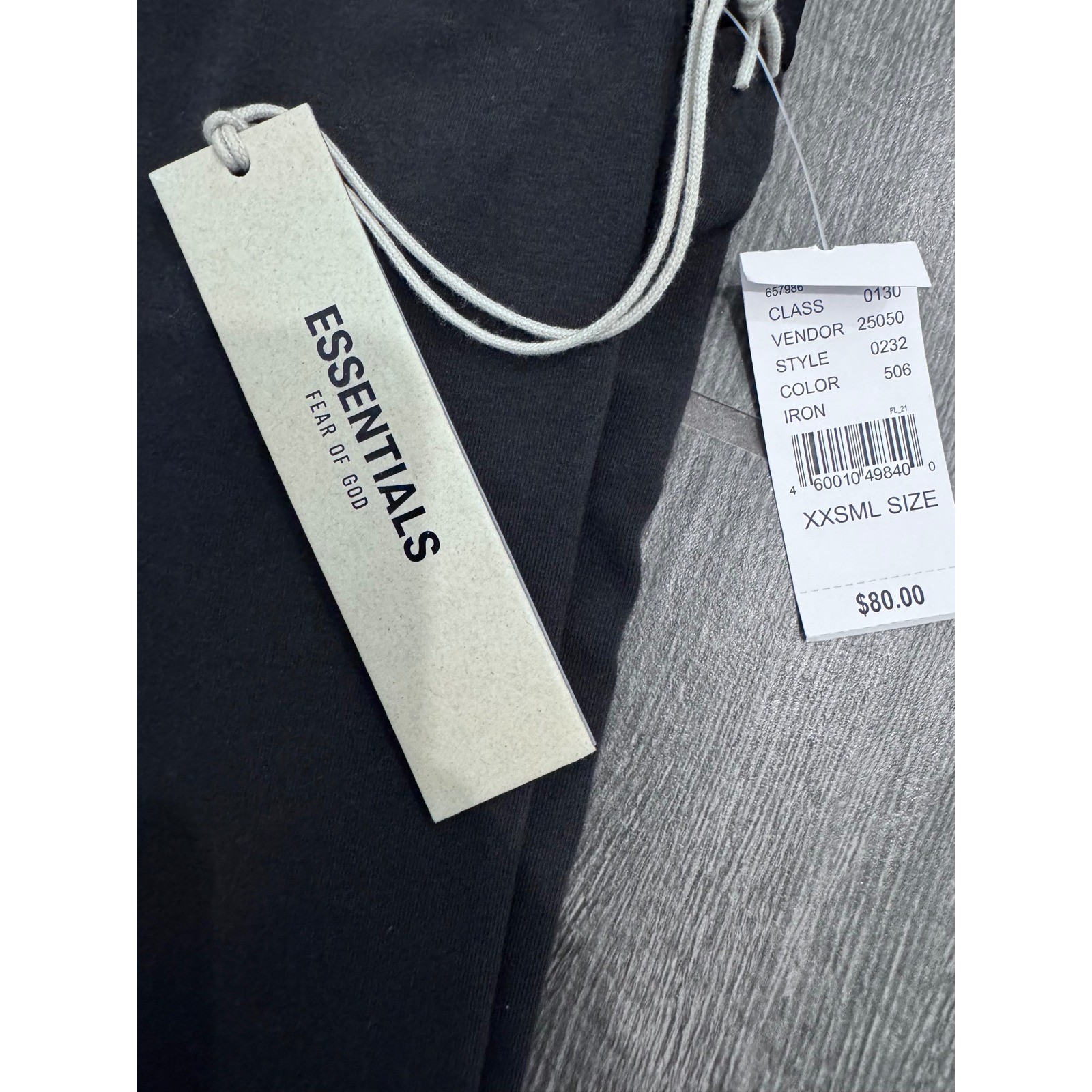 Fear of God Essentials Women's Iron Sport Leggings Size XXS NWT thumbnail 3