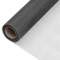 Fliegengitter Fiberglas 60X1000 Cm Schwarz