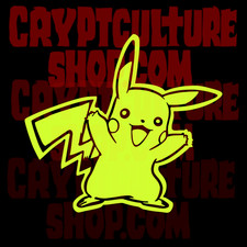 Pokemon - Pikachu - Vinyl Decal Sticker 