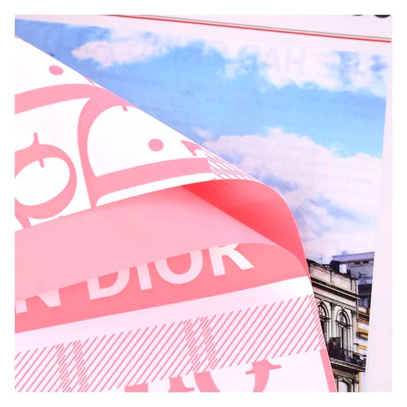Dior - CD Korean Wrapping paper - Waterproof 20 Sheets PINK | eBay