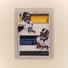 2013 Panini Contenders - Round Numbers Jarvis Jones, Alec Ogletree #17 (RC)